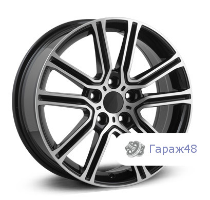 LegeArtis Concept-TY546 R17 / 7J PCD 5x114.3 ET 39 ЦО 60.1 Литые Черный с полированной лицевой поверхностью